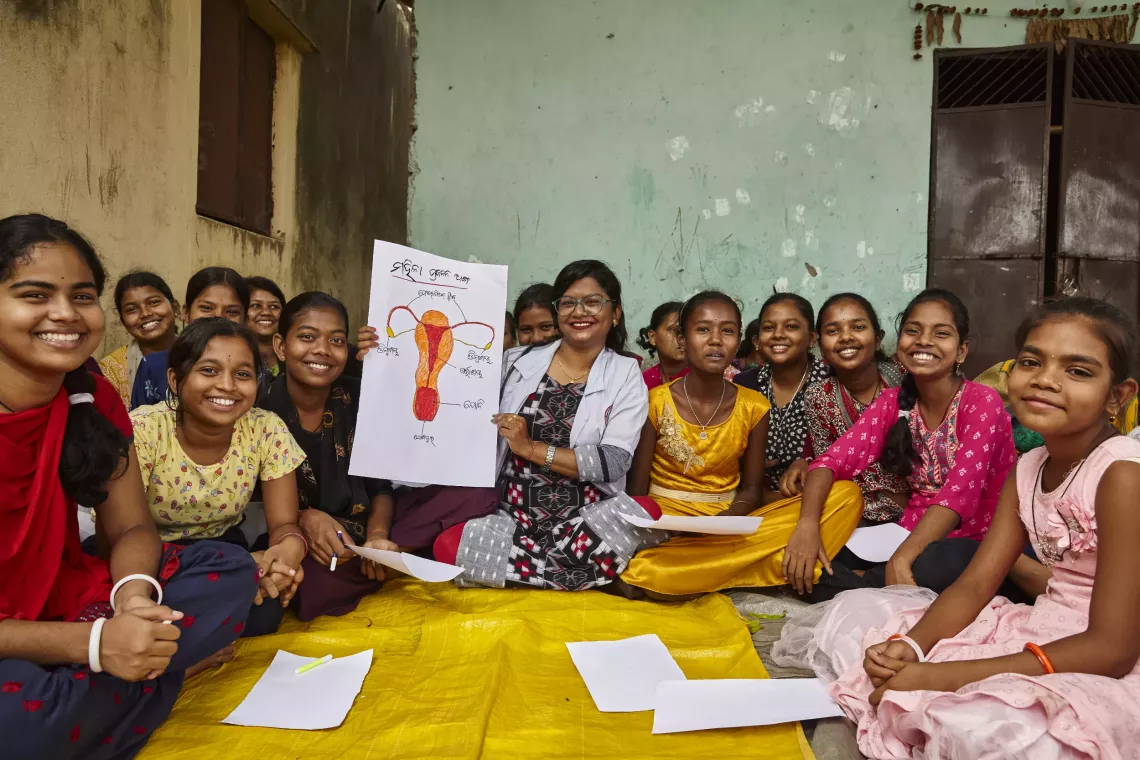 Normalising menstruation, empowering girls